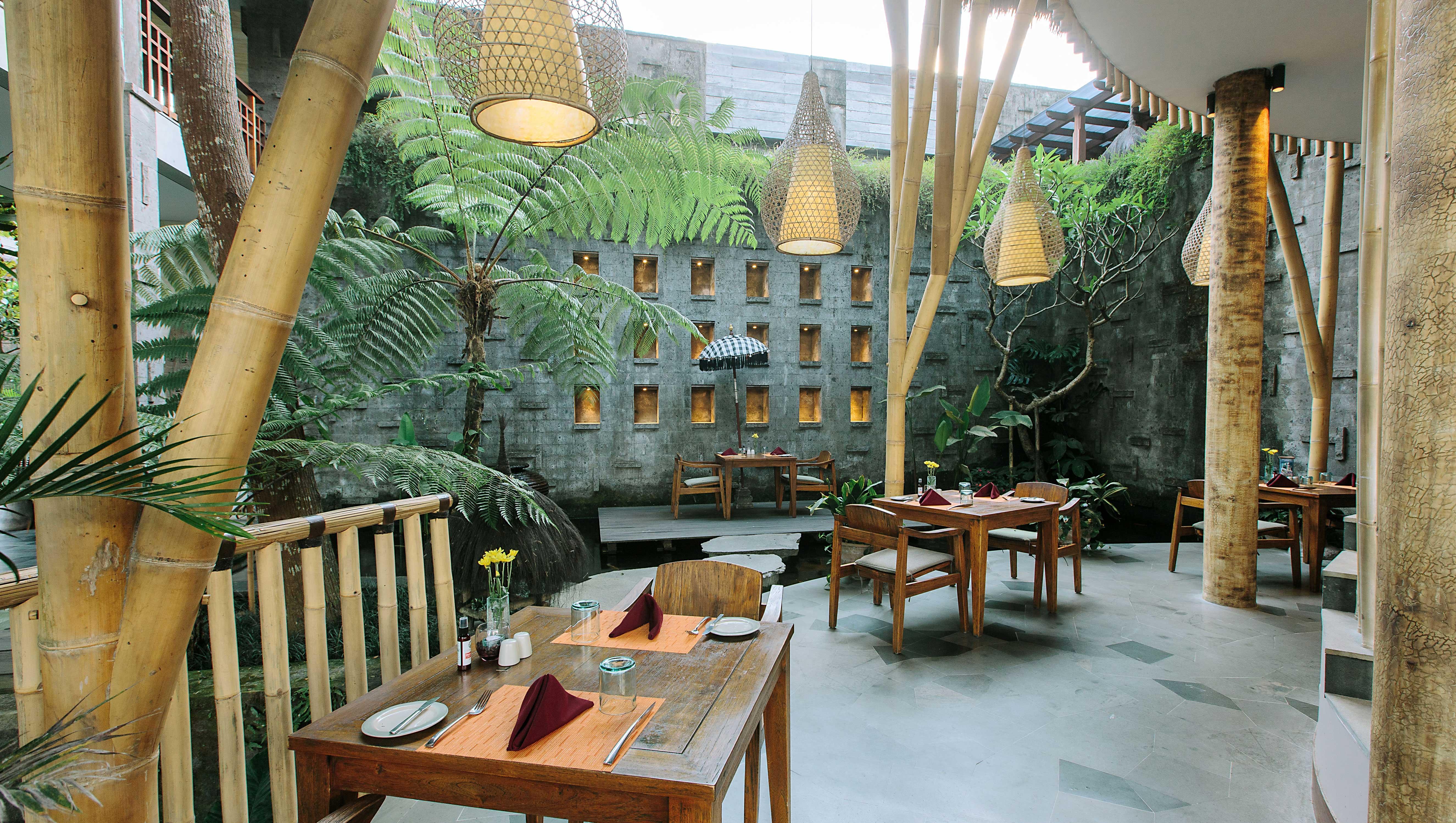 Tejaprana Resort & Spa Ubud Eksteriør bilde The restaurant