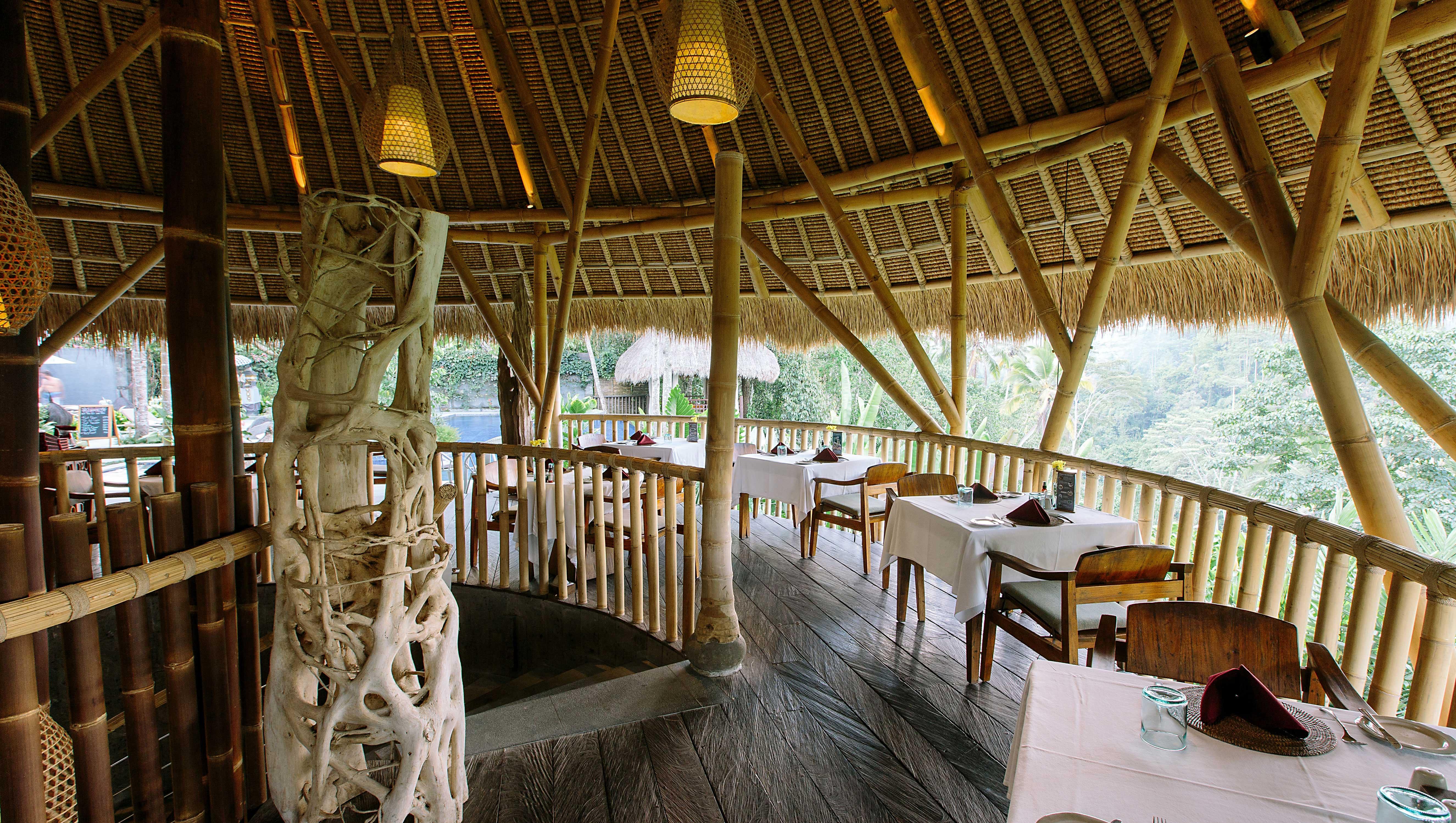 Tejaprana Resort & Spa Ubud Eksteriør bilde The restaurant at the resort