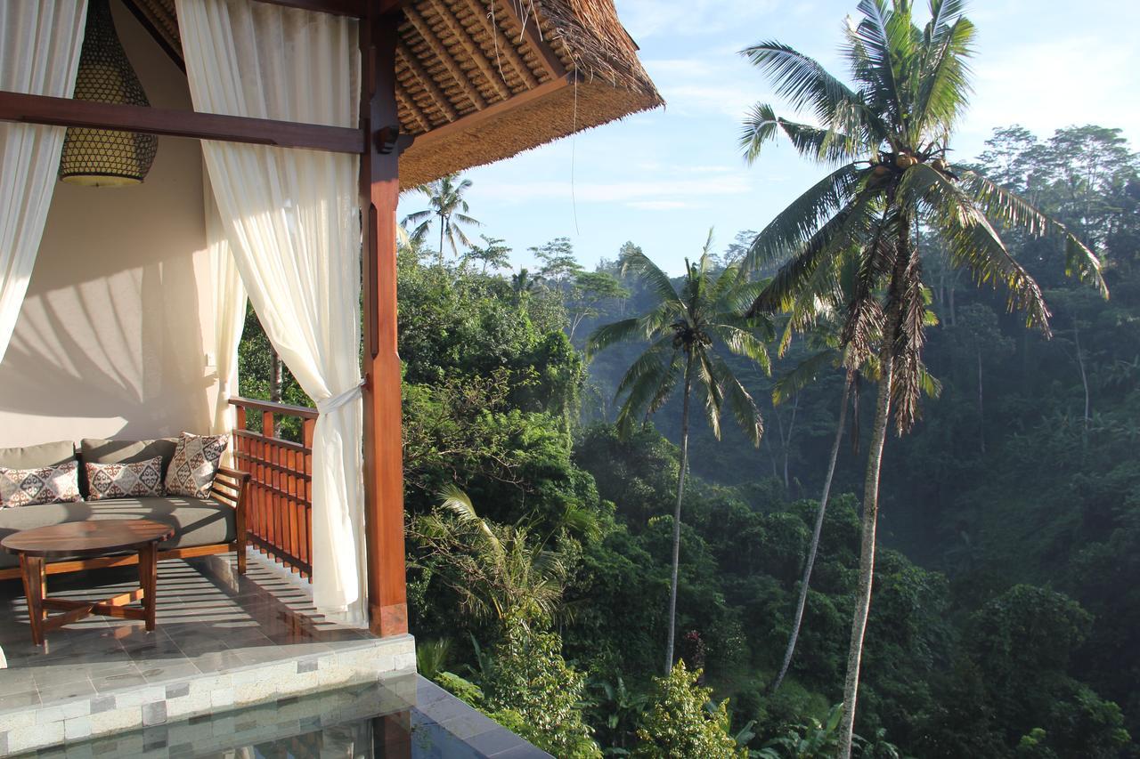 Tejaprana Resort & Spa Ubud Eksteriør bilde View from the hotel